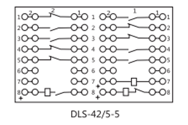 DLS-42/5-5接線圖 DLS-42/5-5接線圖