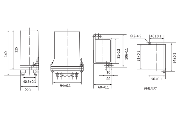 開孔尺寸 開孔尺寸